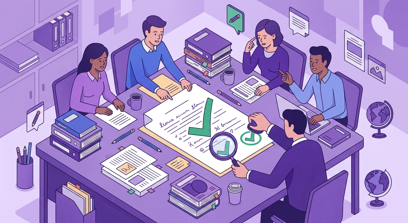 지속적인 검토 및 업데이트